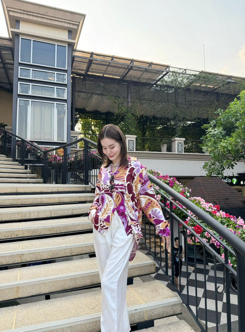 Summer Floral Print Co-Ord Sets